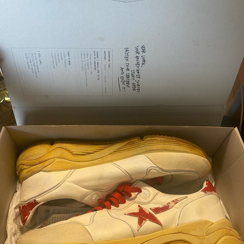 BRAND NEW GOLDEN GOOSE CASUAL MEN SHOE SIZE 12 - Picture 6 of 10